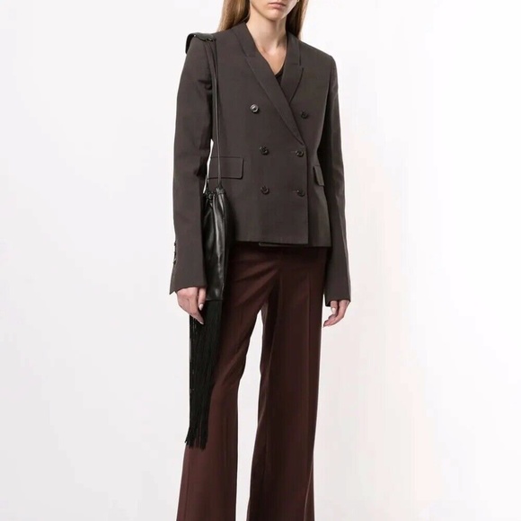 Rick Owens Tailored Walrus Double Breasted Blazer